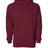 Joe's USA Heavyweight Hooded Sweatshirt Maroon XS Hoodies