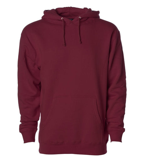 Joe's USA Heavyweight Hooded Sweatshirt Maroon XS Hoodies