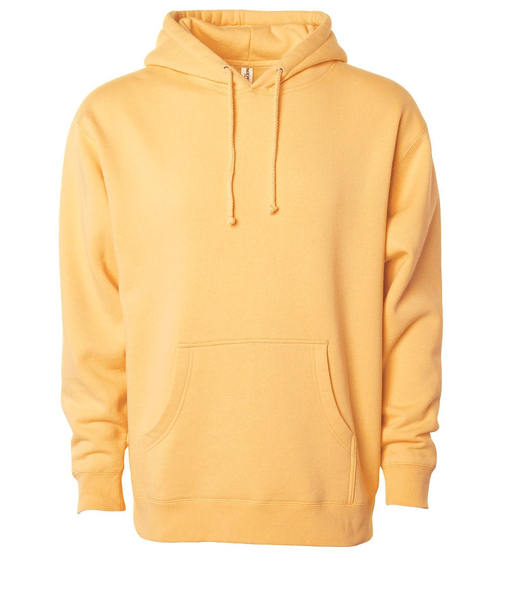 Joe's USA Heavyweight Hooded Sweatshirt Peach XS Hoodies