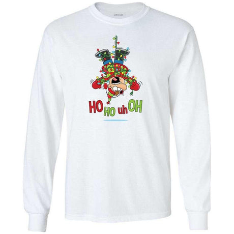 Joe's USA HO HO UH OH Graphic Collection Green Crewneck Sweatshirt Small