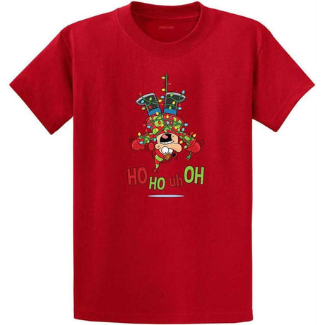 Joe's USA HO HO UH OH Graphic Collection Green Crewneck Sweatshirt Small