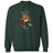 Joe's USA HO HO UH OH Graphic Collection Green Crewneck Sweatshirt Small