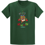 Joe's USA HO HO UH OH Graphic Collection Green T-Shirt Small