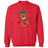 Joe's USA HO HO UH OH Graphic Collection Red Crewneck Sweatshirt Small
