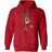 Joe's USA HO HO UH OH Graphic Collection Red Hoodie Small