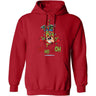 Joe's USA HO HO UH OH Graphic Collection Red Hoodie Small