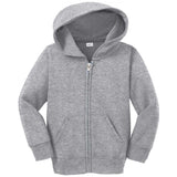 Joe's USA Infant Full - Zip Hooded Sweatshirt Athletic Heather 06M Zip Hoodies