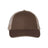 Joe's USA J102 Sandwich Trucker Cap - Wholesale Two - Tone Mesh Cap Brown/ Khaki Adjustable Caps