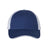 Joe's USA J102 Sandwich Trucker Cap - Wholesale Two - Tone Mesh Cap Royal/ White Adjustable Caps