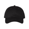Joe's USA J200 Brushed Twill Dad Hat - Wholesale Cotton Cap Black Adjustable Caps