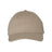 Joe's USA J200 Brushed Twill Dad Hat - Wholesale Cotton Cap Khaki Adjustable Caps