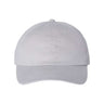 Joe's USA J200 Brushed Twill Dad Hat - Wholesale Cotton Cap Light Grey Adjustable Caps