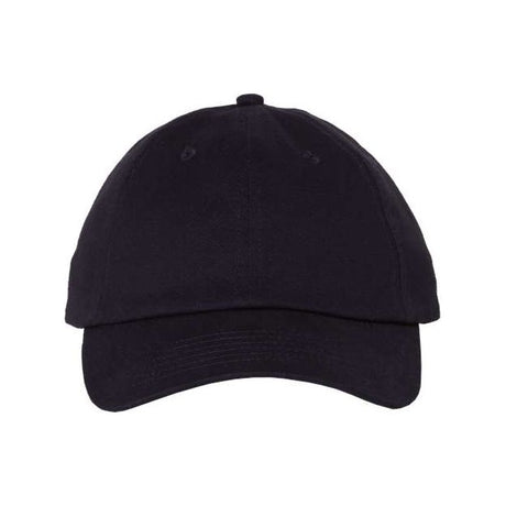 Joe's USA J200 Brushed Twill Dad Hat - Wholesale Cotton Cap Navy Adjustable Caps