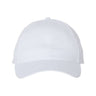 Joe's USA J200 Brushed Twill Dad Hat - Wholesale Cotton Cap White Adjustable Caps