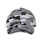 Joe's USA J300 Classic Dad Hat - Wholesale Cotton Cap Grey Camo Adjustable Caps