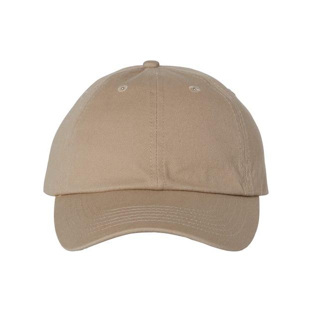 Joe's USA J300 Classic Dad Hat - Wholesale Cotton Cap Khaki Adjustable Caps