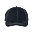 Joe's USA J300 Classic Dad Hat - Wholesale Cotton Cap Navy/ Stone Stitch Adjustable Caps