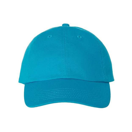 Joe's USA J300 Classic Dad Hat - Wholesale Cotton Cap Neon Blue Adjustable Caps