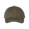 Joe's USA J300 Classic Dad Hat - Wholesale Cotton Cap Olive/ Stone Stitch Adjustable Caps