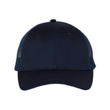 Joe's USA J400 Mesh - Back Twill Trucker Cap - Wholesale Snapback Hat Navy Adjustable Caps