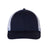 Joe's USA J400 Mesh - Back Twill Trucker Cap - Wholesale Snapback Hat Navy/ White Adjustable Caps