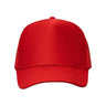 Joe's USA J700 Foam Mesh - Back Trucker Cap - Wholesale Snapback Hat Red/ Red Adjustable Caps