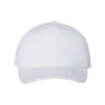 Joe's USA J700 Foam Mesh - Back Trucker Cap - Wholesale Snapback Hat White/ White Adjustable Caps