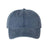 Joe's USA JPD500 Pigment - Dyed Dad Hat - Wholesale Cotton Cap Navy Adjustable Caps