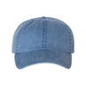 Joe's USA JPD500 Pigment - Dyed Dad Hat - Wholesale Cotton Cap Royal Blue Adjustable Caps