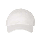 Joe's USA JPD500 Pigment - Dyed Dad Hat - Wholesale Cotton Cap White Adjustable Caps