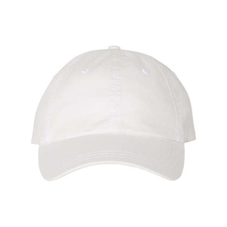 Joe's USA JPD500 Pigment - Dyed Dad Hat - Wholesale Cotton Cap White Adjustable Caps