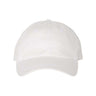 Joe's USA JPD500 Pigment - Dyed Dad Hat - Wholesale Cotton Cap White Adjustable Caps