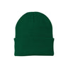 Joe's USA Knit Beanie Caps in 26 Colors Athletic Green OSFA Beanies
