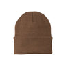 Joe's USA Knit Beanie Caps in 26 Colors Brown OSFA Beanies