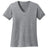 Joe's USA Ladies 5.4 - oz 100% Cotton V - Neck T-Shirt Athletic Heather XS Short Sleeve T-Shirts