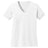 Joe's USA Ladies 5.4 - oz 100% Cotton V - Neck T-Shirt White XS Short Sleeve T-Shirts