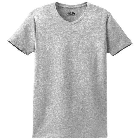 Joe's USA Ladies Essential T-Shirt Ash XS Short Sleeve T-Shirts