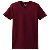 Joe's USA Ladies Essential T-Shirt Athletic Maroon XS Short Sleeve T-Shirts
