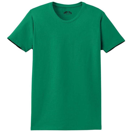 Joe's USA Ladies Essential T-Shirt Kelly Green XS Short Sleeve T-Shirts