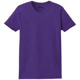 Joe's USA Ladies Essential T-Shirt Purple XS Short Sleeve T-Shirts