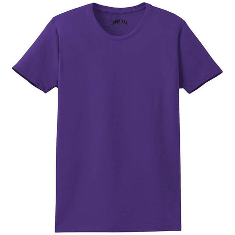 Joe's USA Ladies Essential T-Shirt Purple XS Short Sleeve T-Shirts