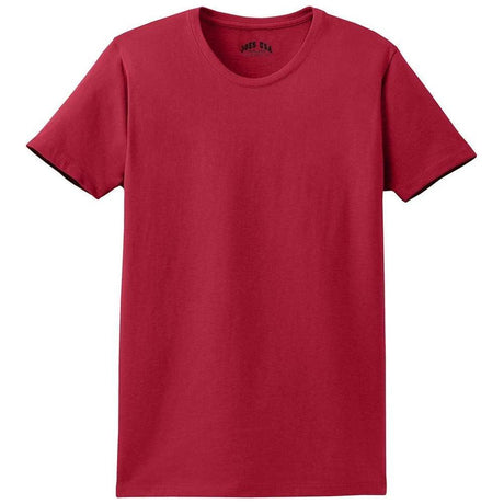 Joe's USA Ladies Essential T-Shirt Red XS Short Sleeve T-Shirts