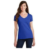 Joe's USA Ladies Fan Favorite V - Neck Tee X - Small New Pink Short Sleeve T-Shirts