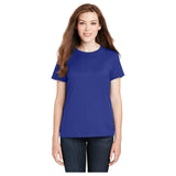Joe's USA Ladies Nano - T Cotton T-Shirt 2X - Large Deep Royal Short Sleeve T-Shirts