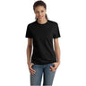 Joe's USA Ladies Nano - T Cotton T-Shirt Small Black Short Sleeve T-Shirts
