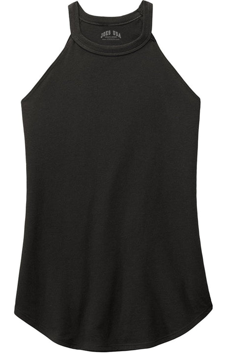 Joe's USA Ladies Perfect Blend Rocker Tank Sizes XS - 4XL Black XS T-Shirts