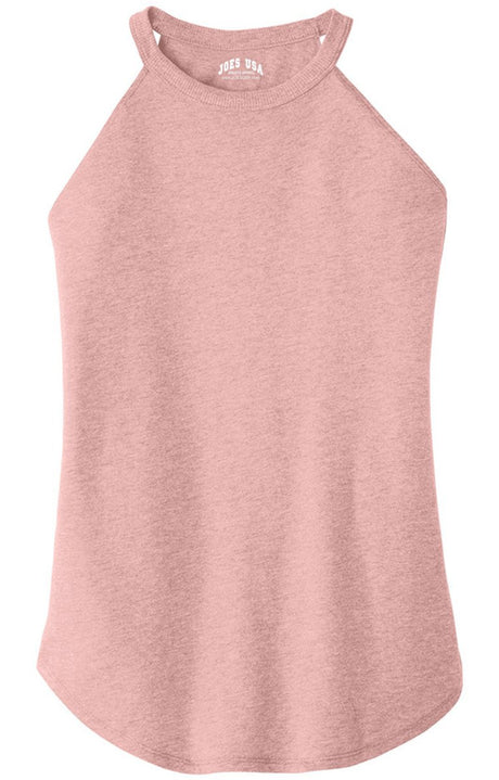 Joe's USA Ladies Perfect Blend Rocker Tank Sizes XS - 4XL Blush Frost XS T-Shirts