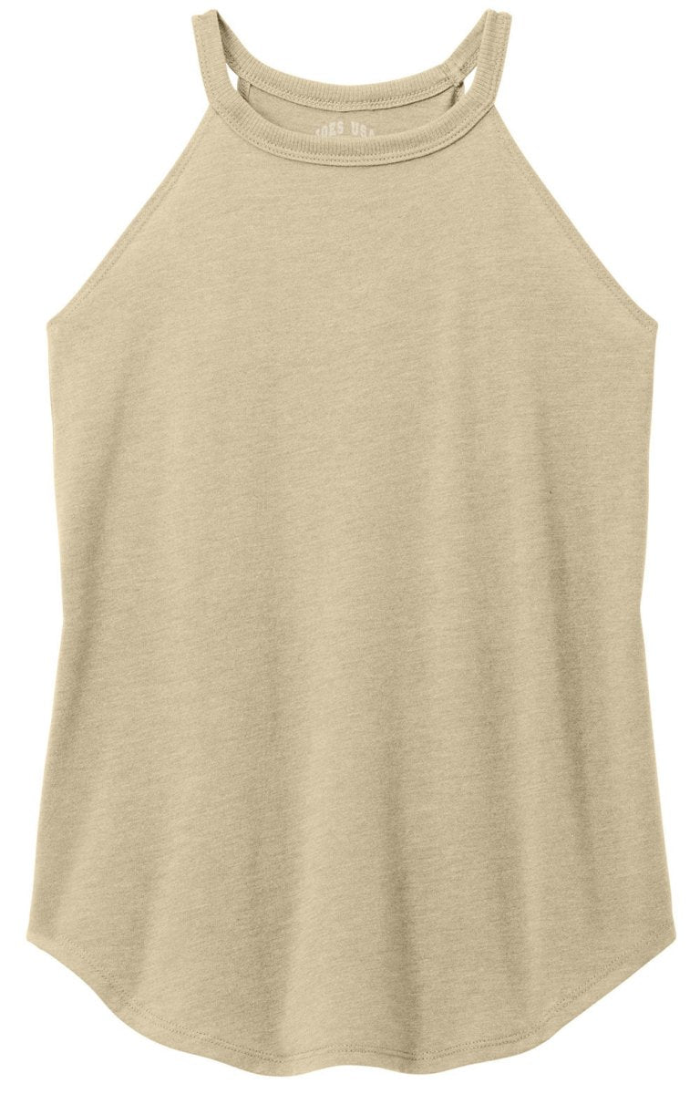 Joe's USA Ladies Perfect Blend Rocker Tank Sizes XS - 4XL Desert Tan Heather XS T-Shirts