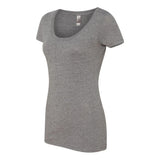Joe's USA Ladies' Women’s Fitted Perfect Tri ® Tee Premium Heather Medium Short Sleeve T-Shirts