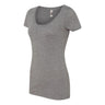 Joe's USA Ladies' Women’s Fitted Perfect Tri ® Tee Premium Heather Small Short Sleeve T-Shirts
